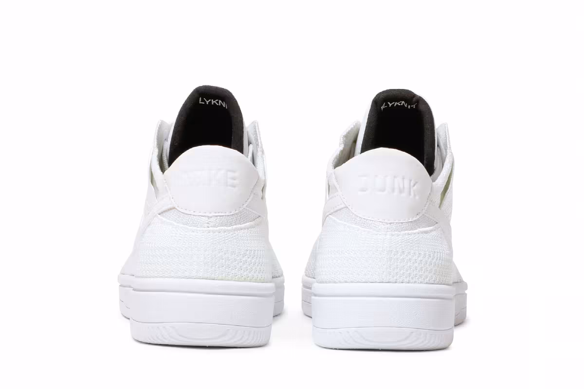 Nike Dunk Low Flyknit White, view 7