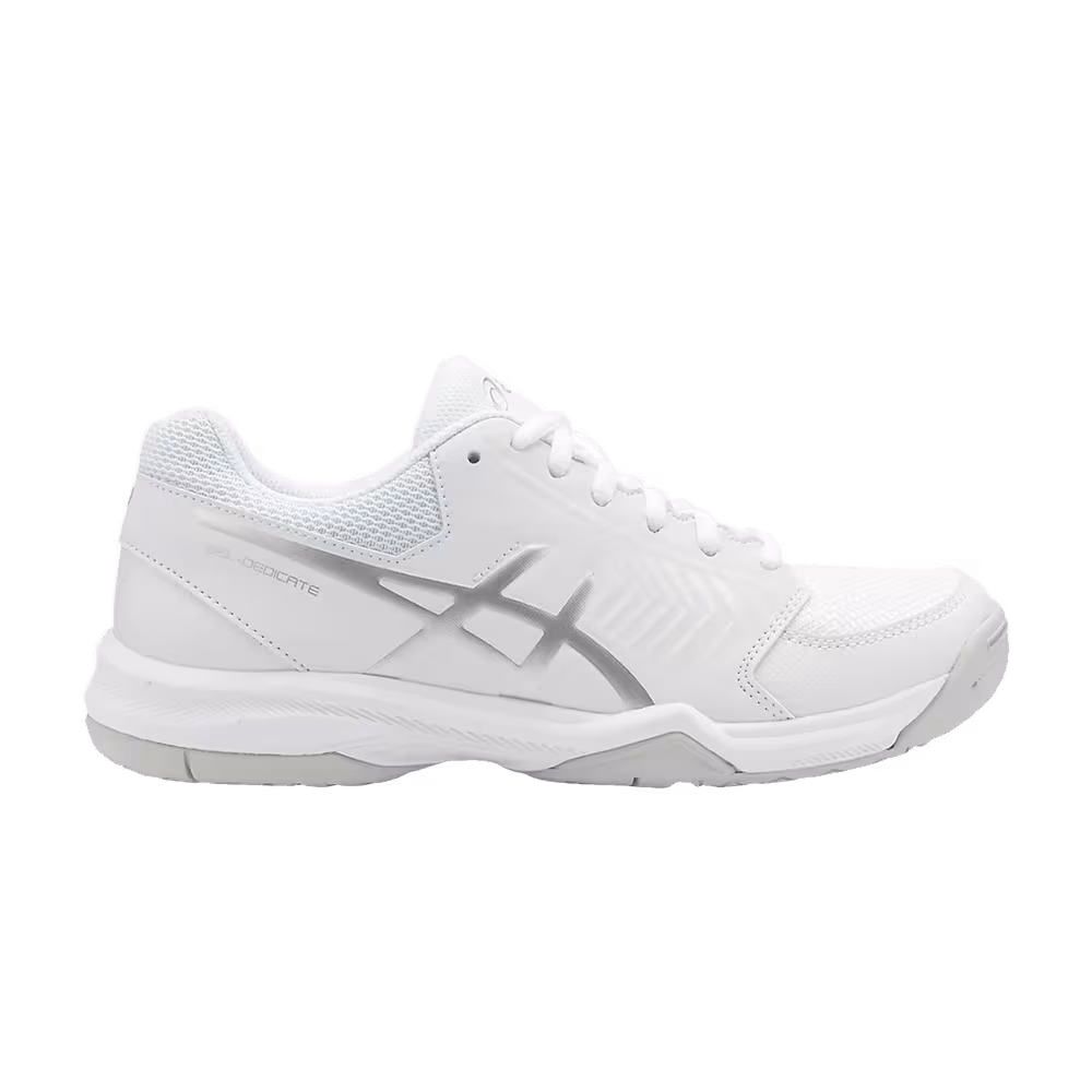 Asics Women's Gel Dedicate 5 White Silver