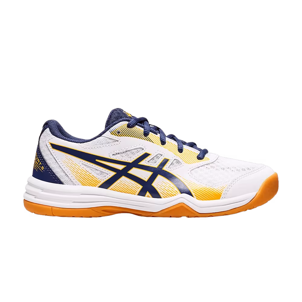 Asics Upcourt 5 GS White Deep Ocean