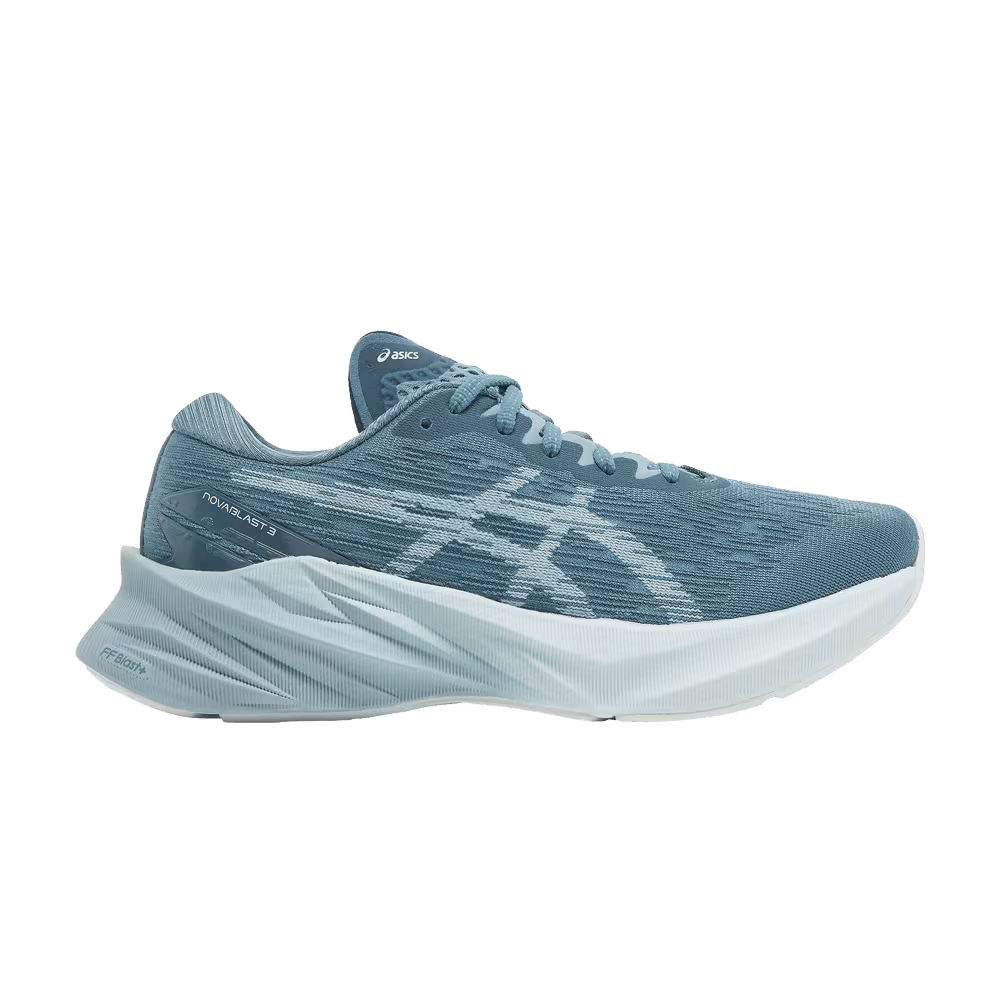 Asics Women's Novablast 3 Misty Pine Smoke Blue
