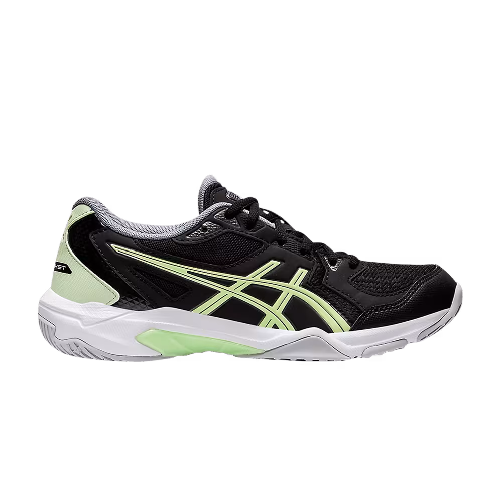 Asics Women's Gel Rocket 10 Black Illuminate Yellow