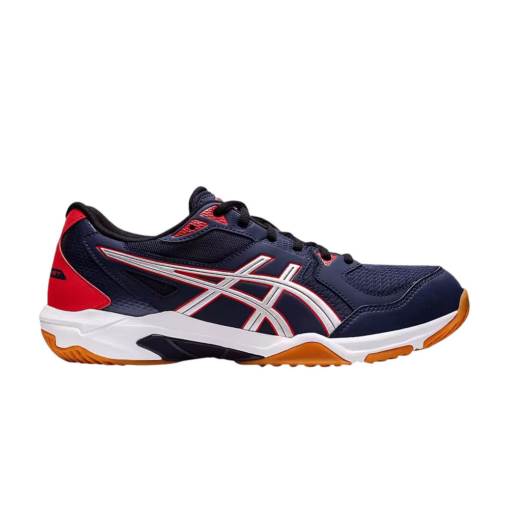 Asics Gel Rocket 10 2E Wide Peacoat Pure Silver