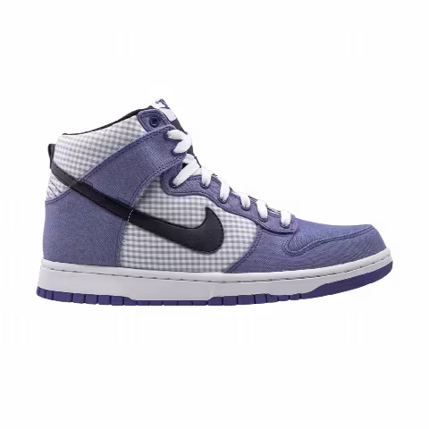 Nike Dunk High 'Gingham Pack - Lyon Blue'