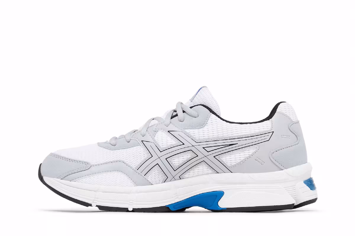 Asics Gel Jog MC White Black, view 4