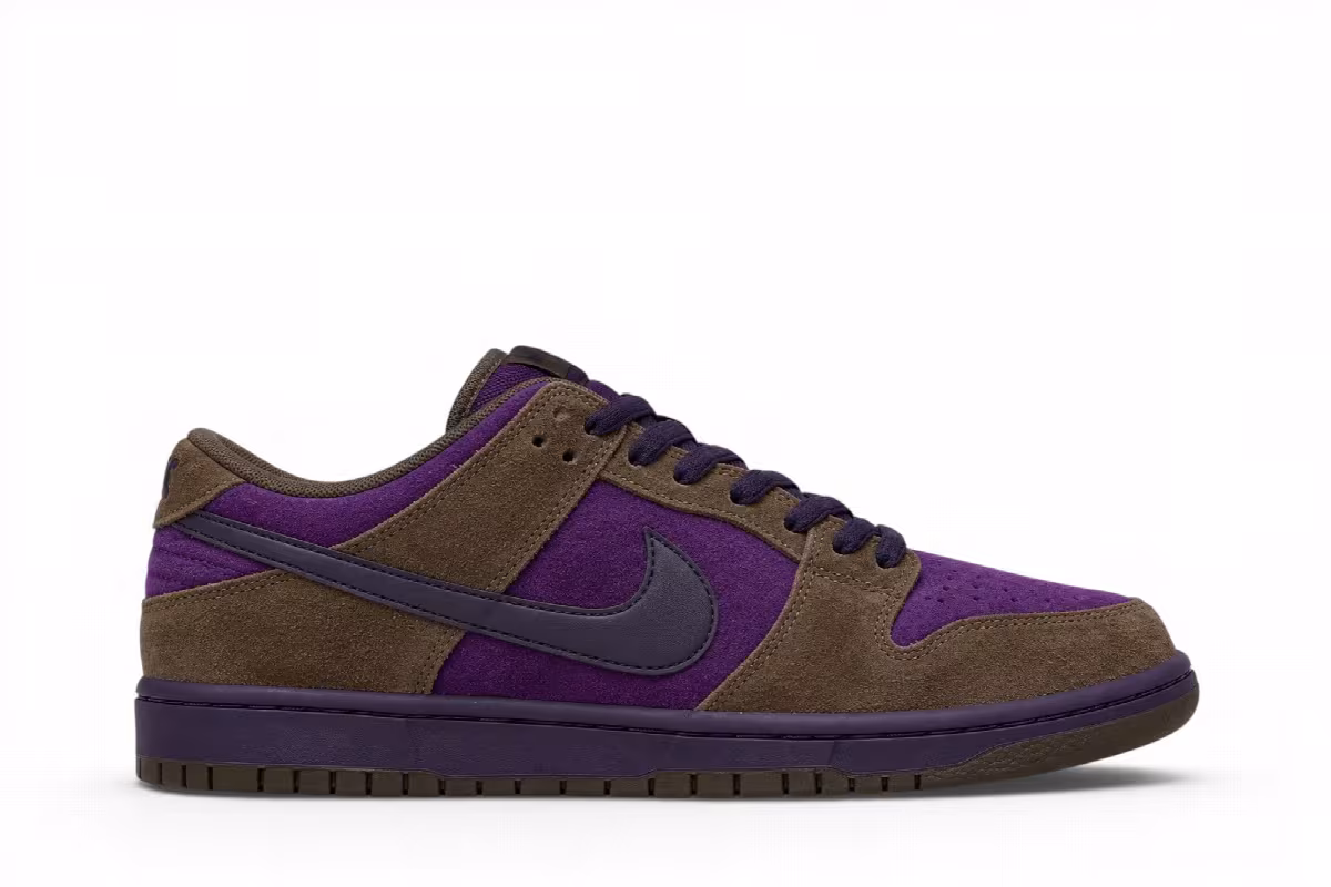 Nike SB Dunk Low Dark Hazel Purple Dynasty, view 2