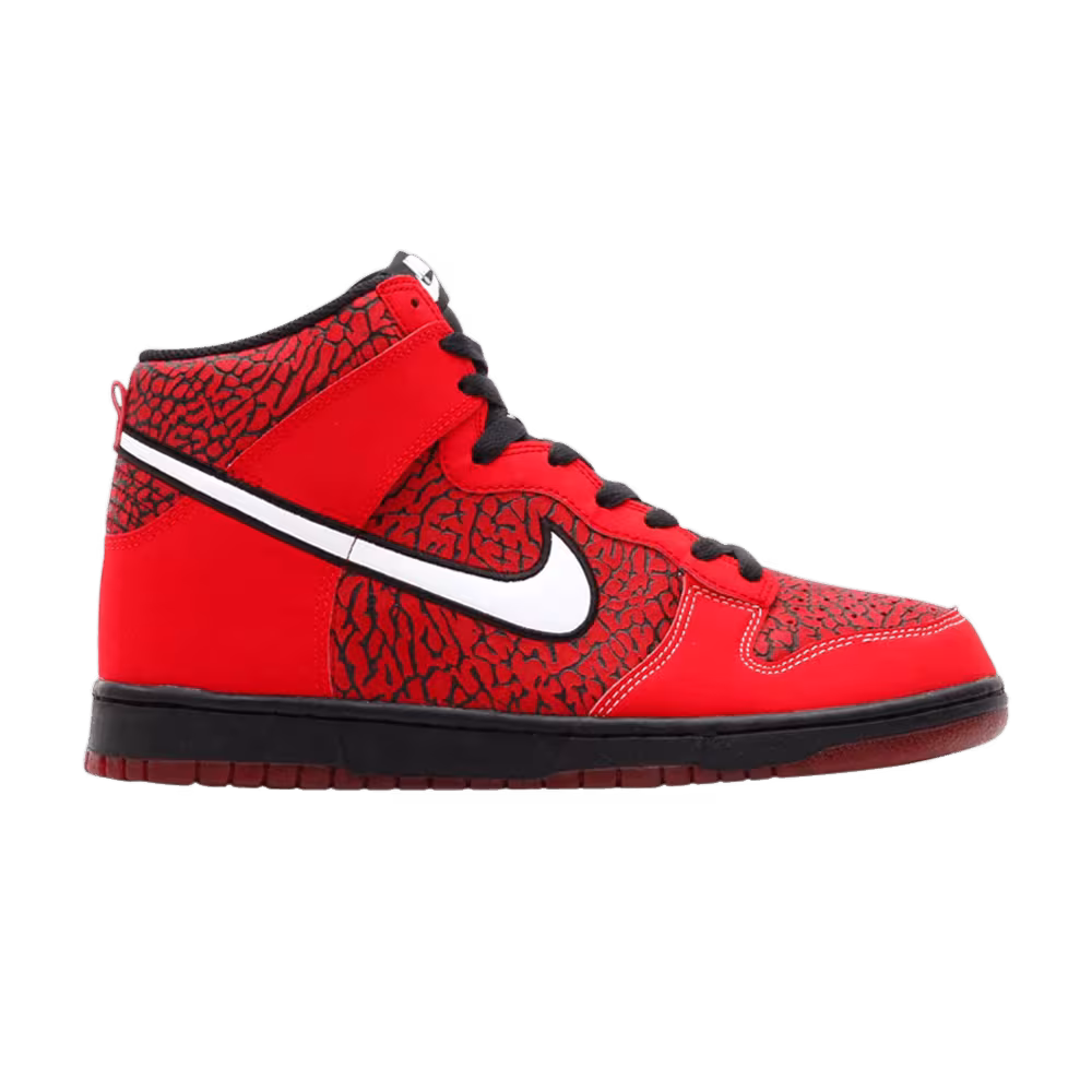 Nike Dunk High Red Elephant