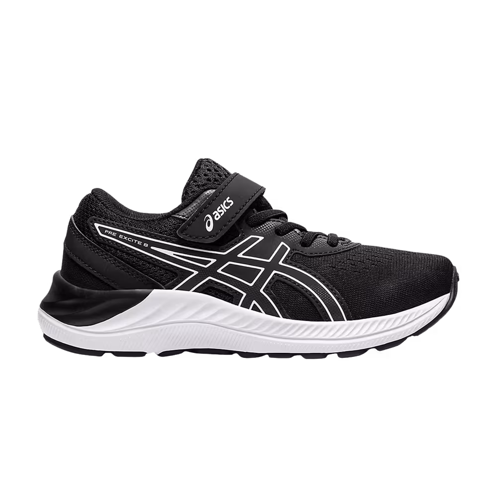 Asics Pre Excite 8 GS Black White