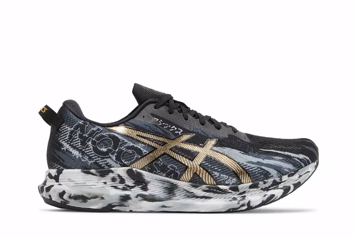 Asics Noosa Tri 13 Black Pure Gold, view 2