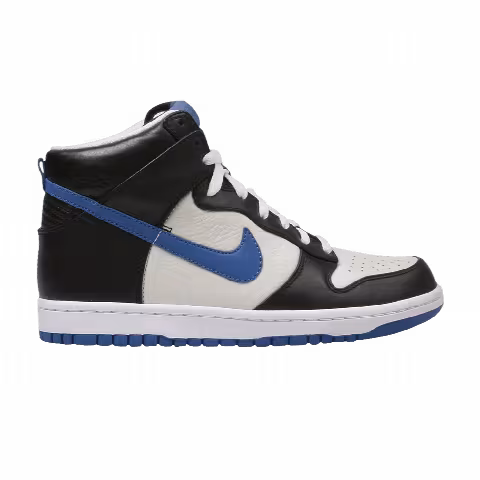 Nike Dunk High Premium 'Black Light Bone Team Royal'