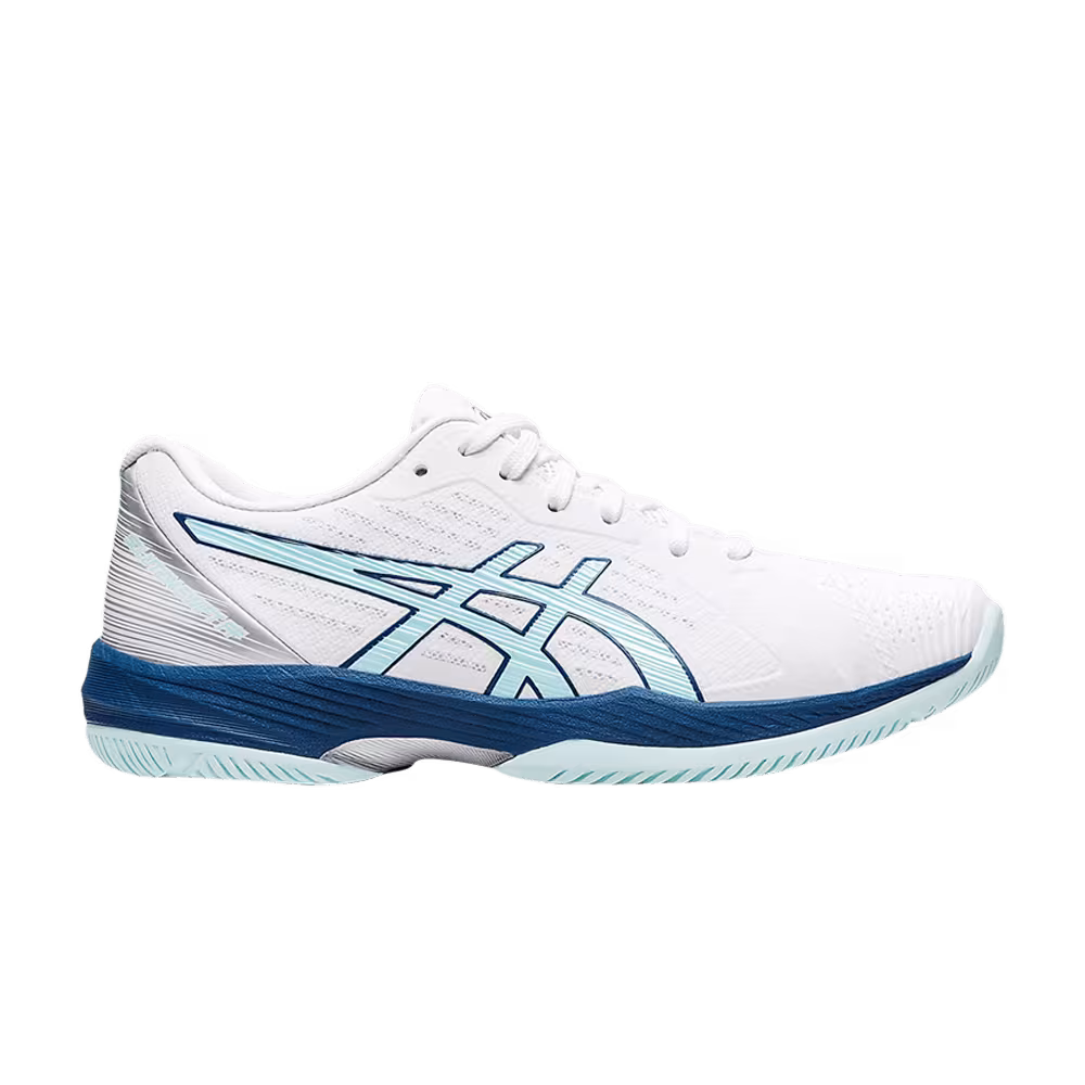 Asics Women's Solution Swift FF White Clear Blue