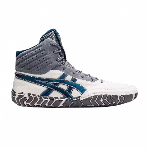 Asics Aggressor 4 'White Mako Blue'