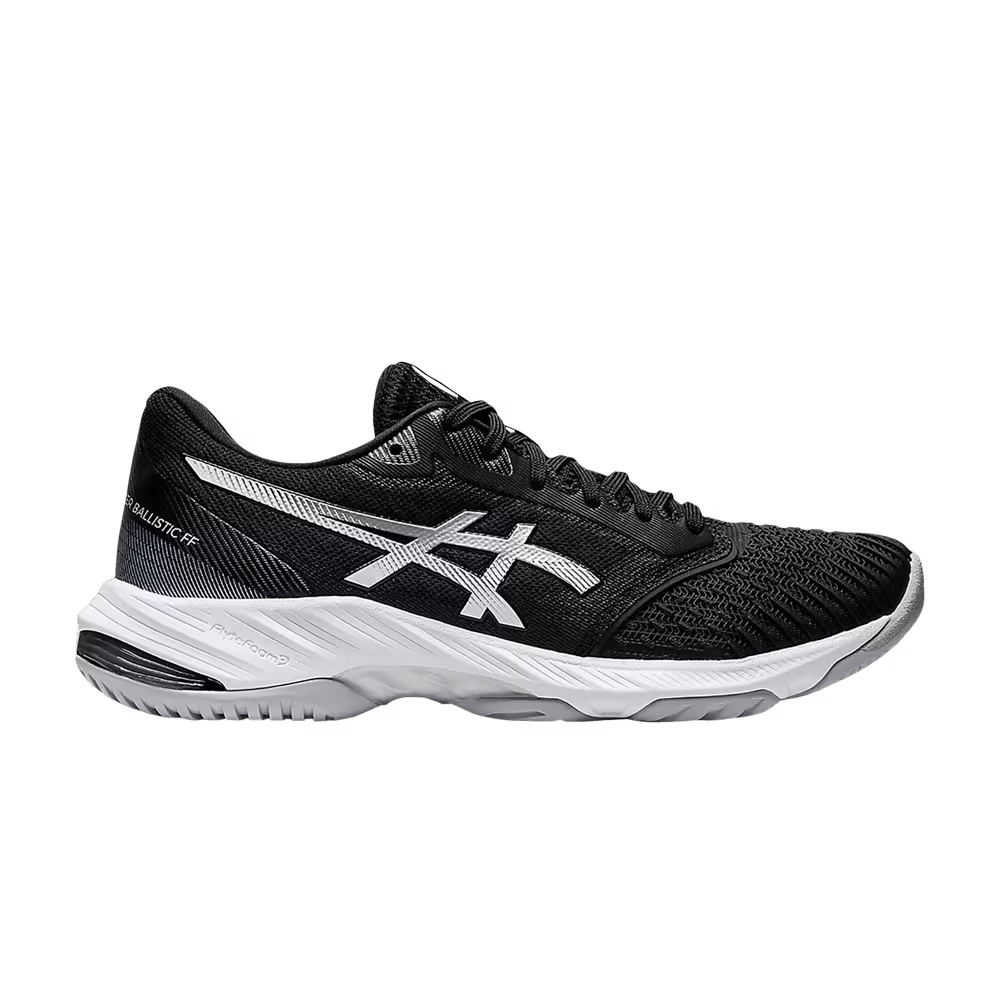 Asics Women's Netburner Ballistic FF 3 Black Pure Silver