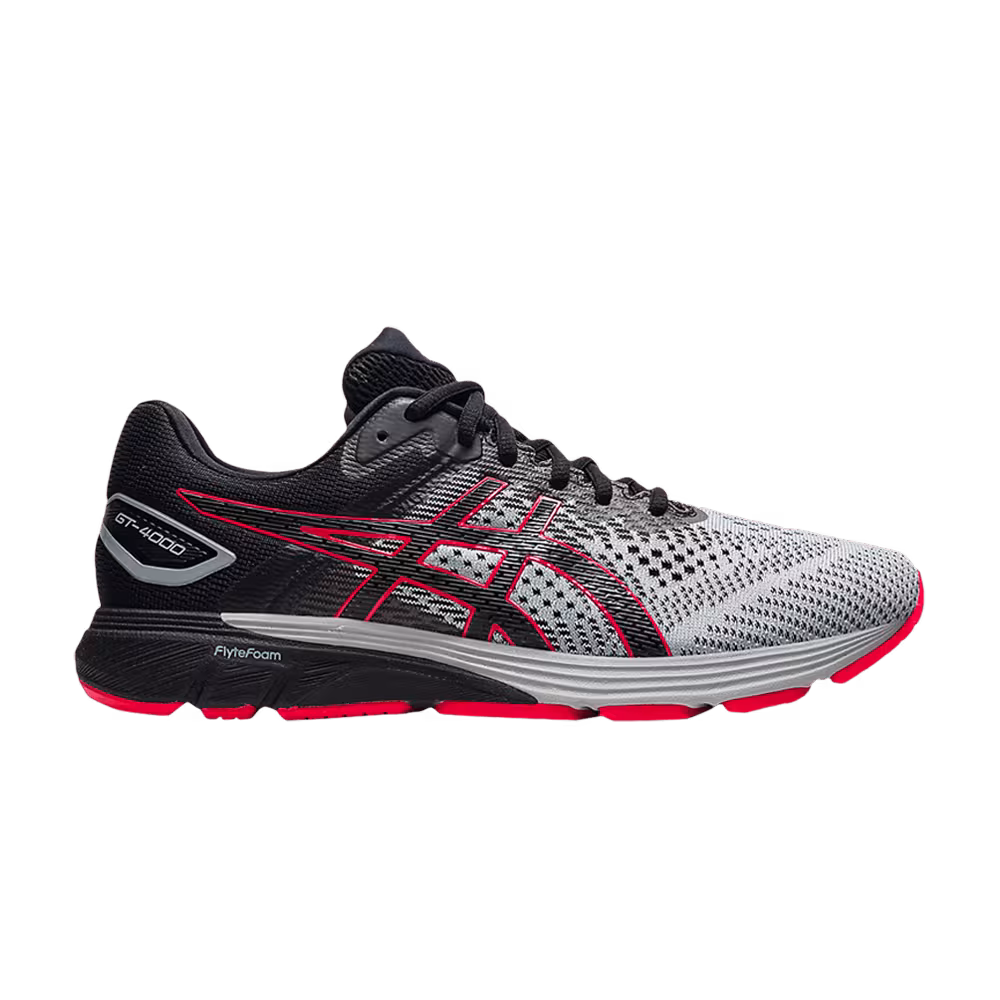 Asics GT 4000 2 2E Wide Sheet Rock Electric Red