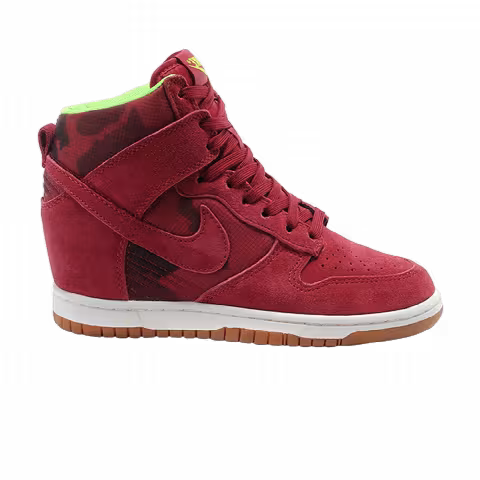 Nike Wmns Dunk Sky Hight Print 'Noble Red'