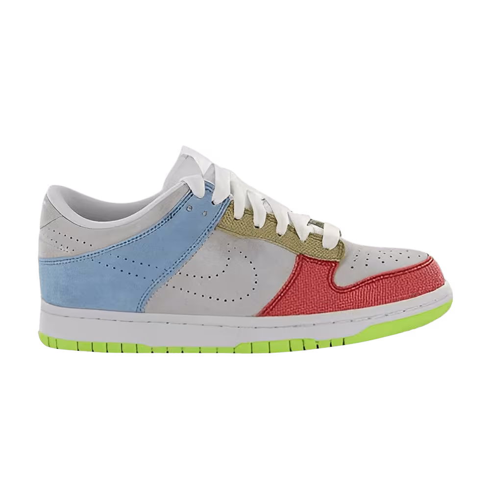 Nike Women's Dunk Low Comet Red Pale Blue Volt
