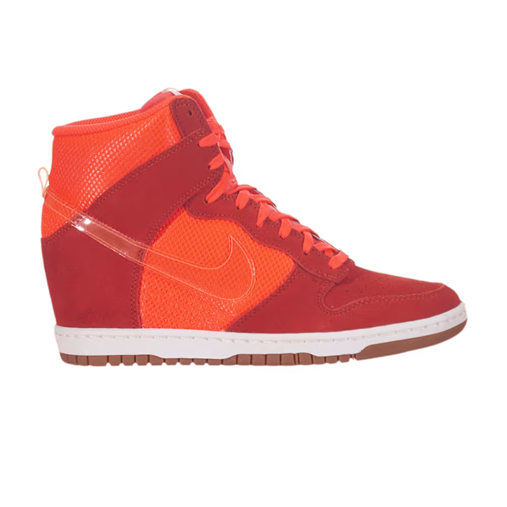 Nike Women's Dunk Sky High Total Crimson