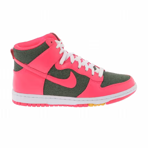 Maharam x Nike Wmns Dunk High Skinny Premium 'Seaweed Solar Red'