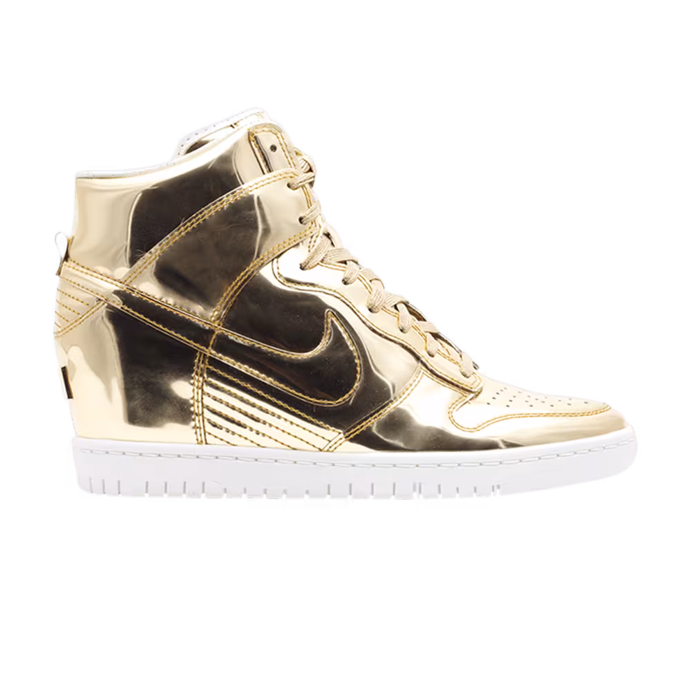 Nike Women's Dunk Sky Hi Sp Liquid Gold