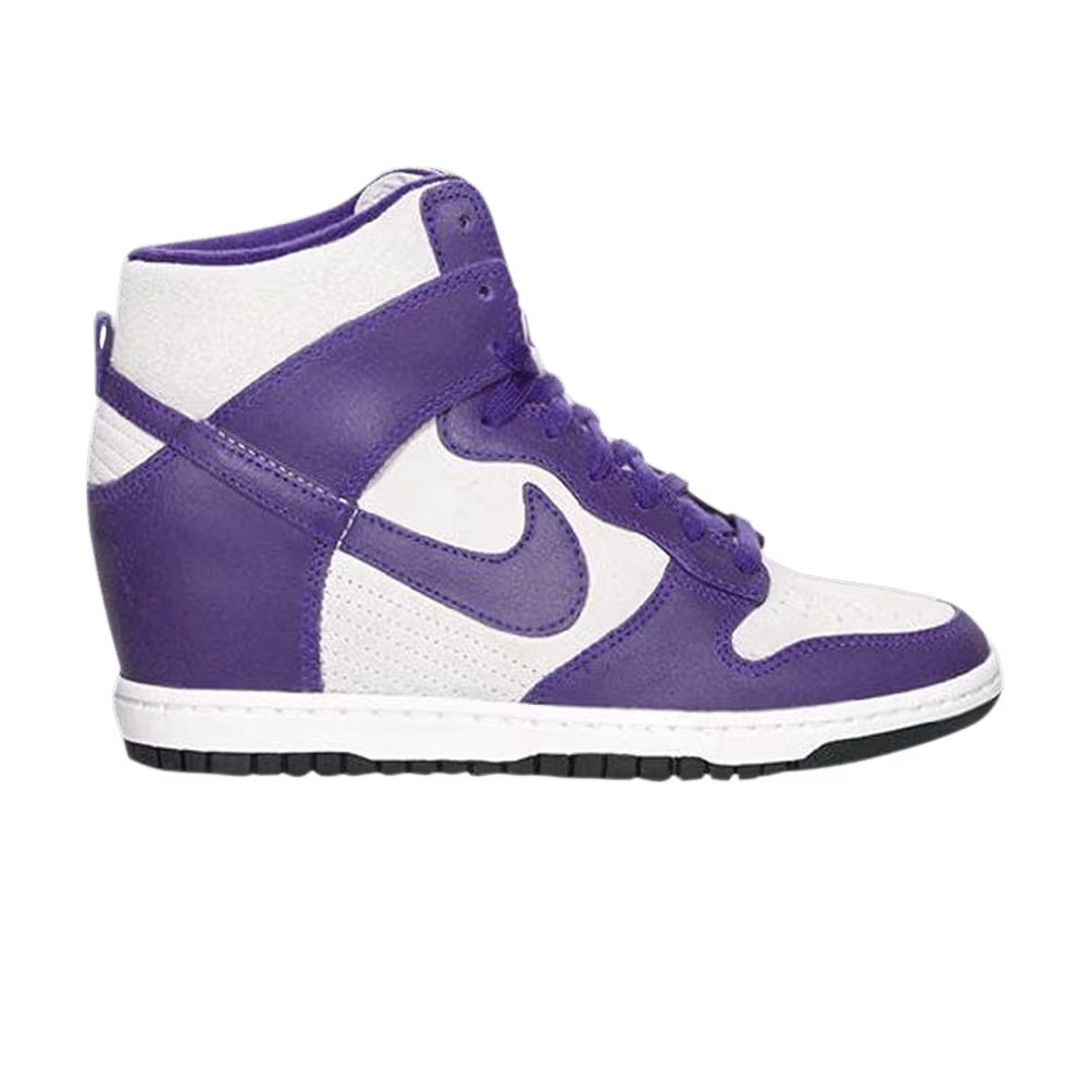 Nike Women's Dunk Sky High Light Bone Court Purple