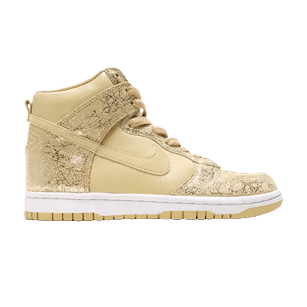 Nike Women's Dunk High Grain Gold