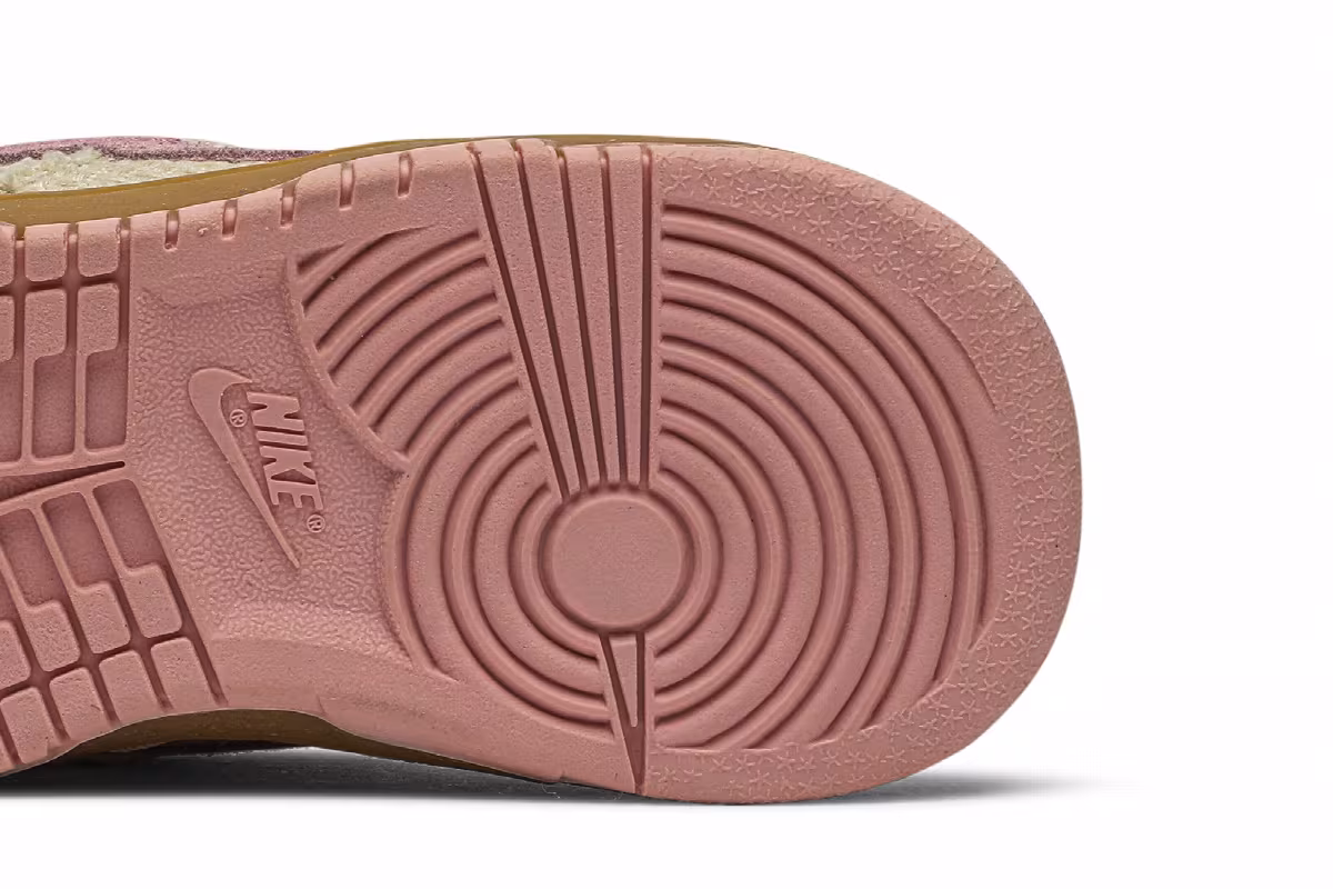 Nike Baby Dunk Pink Hemp, view 6
