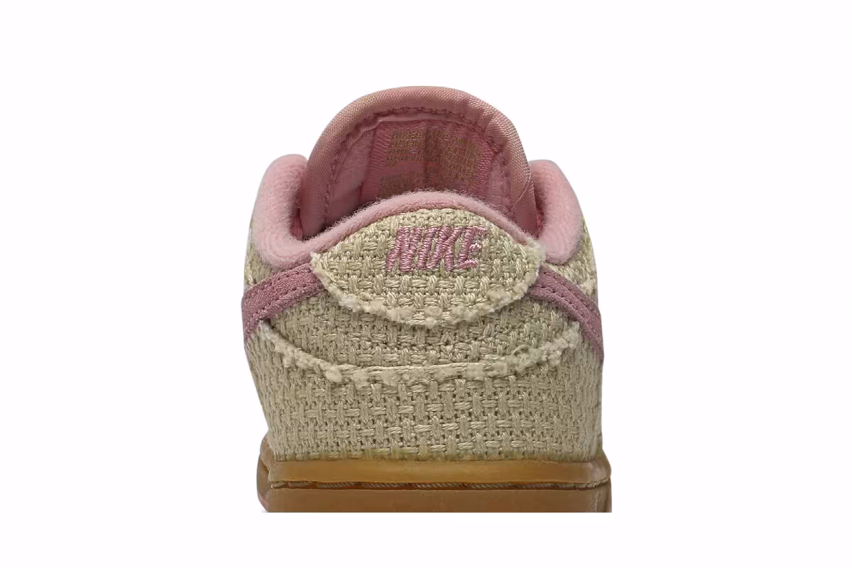 Nike Baby Dunk Pink Hemp, view 8