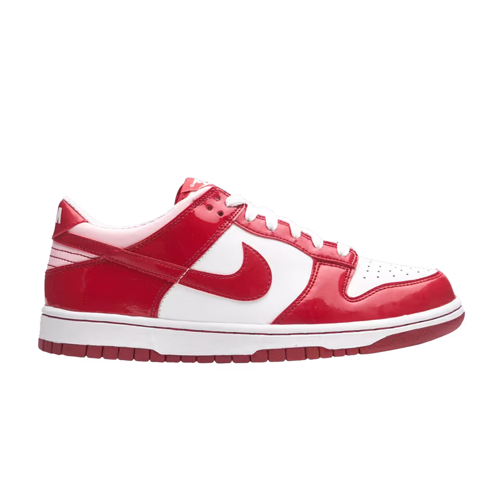 Nike Dunk Low GS White Carmine