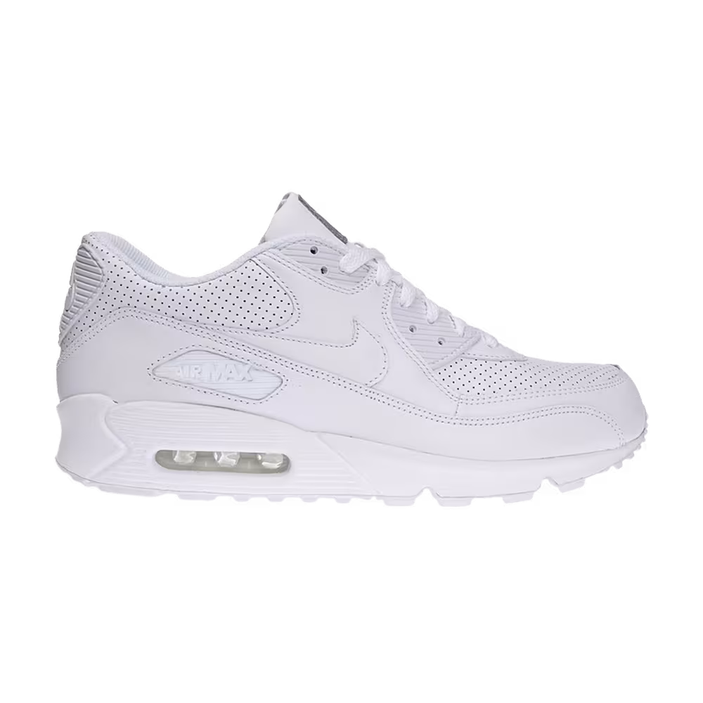 Nike Air Max 90 Leather White Stealth
