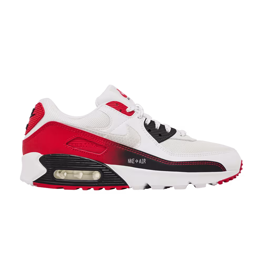 Nike Air Max 90 White University Red