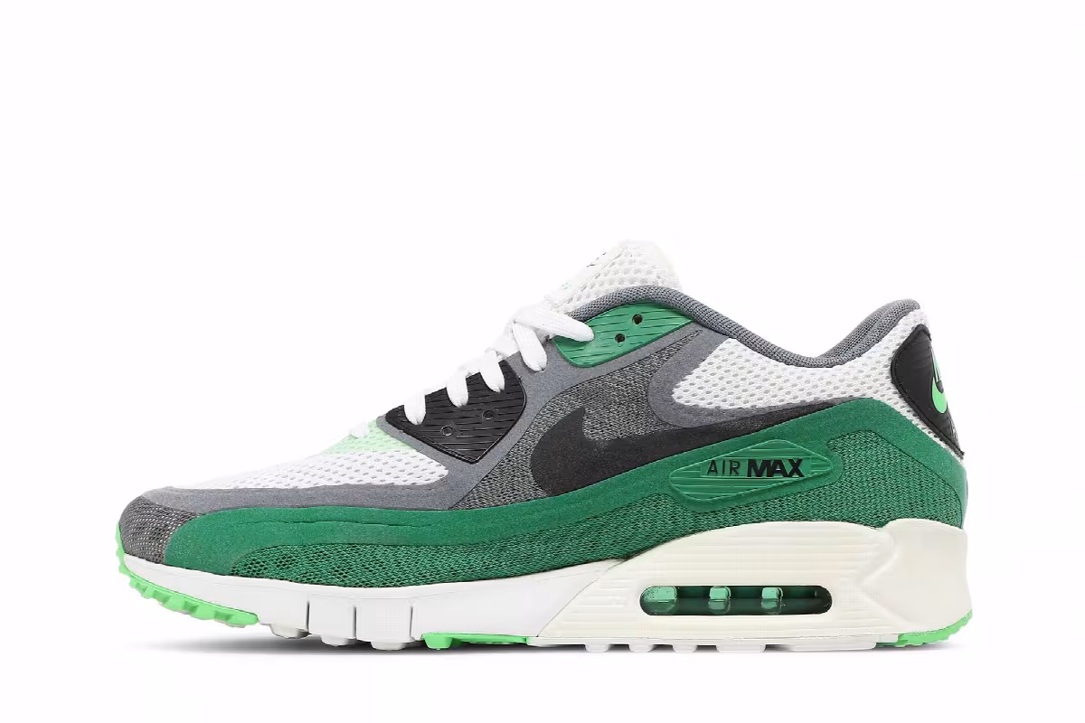Nike Air Max 90 BR White Pine Green, view 4