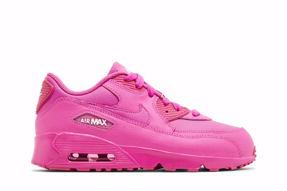 Nike Air Max 90 Leather PS Laser Pink, view 2