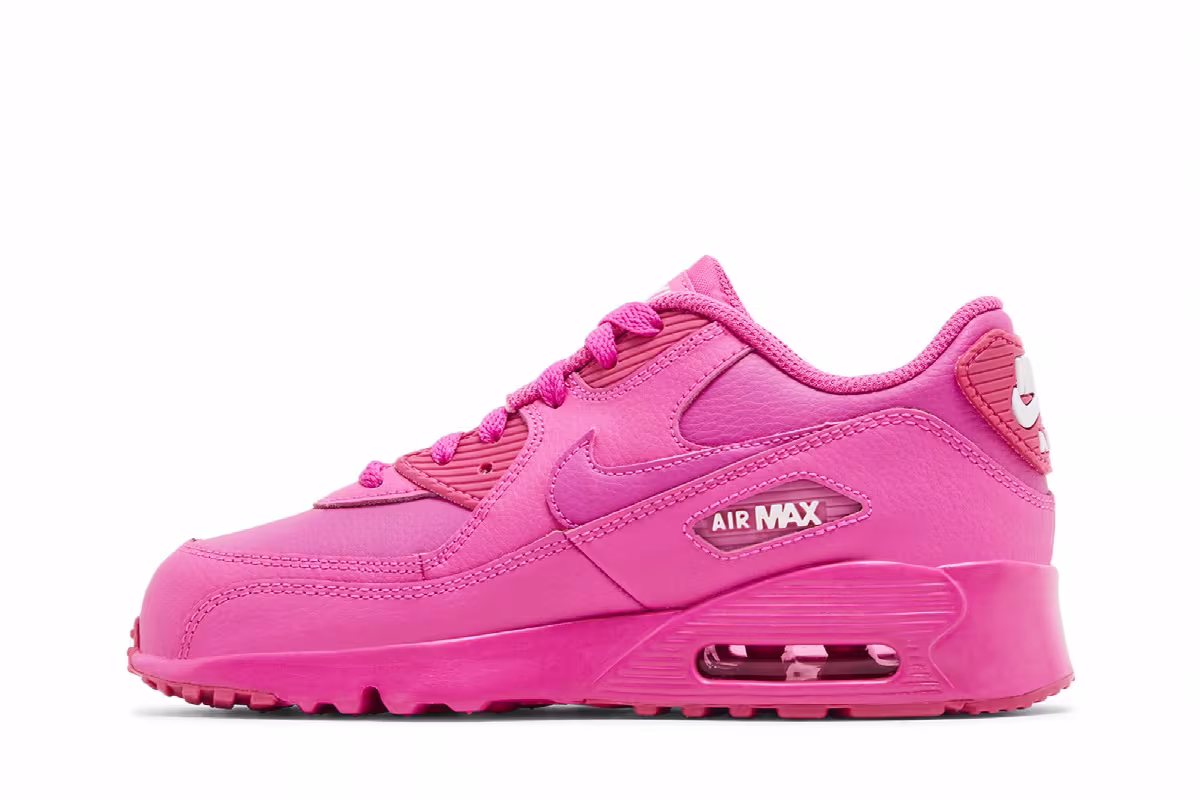 Nike Air Max 90 Leather PS Laser Pink, view 4