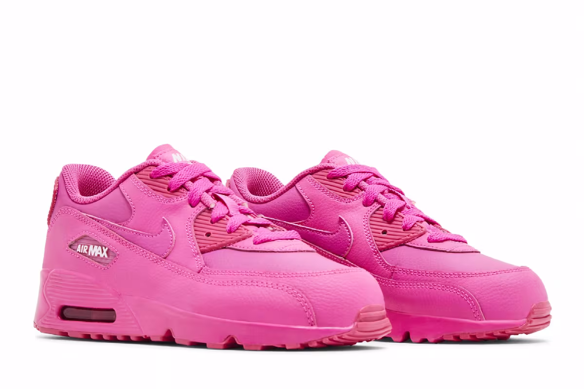 Nike Air Max 90 Leather PS Laser Pink, view 9