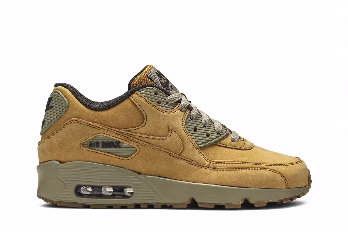 Nike Air Max 90 Winter Premium GS Flax, view 2