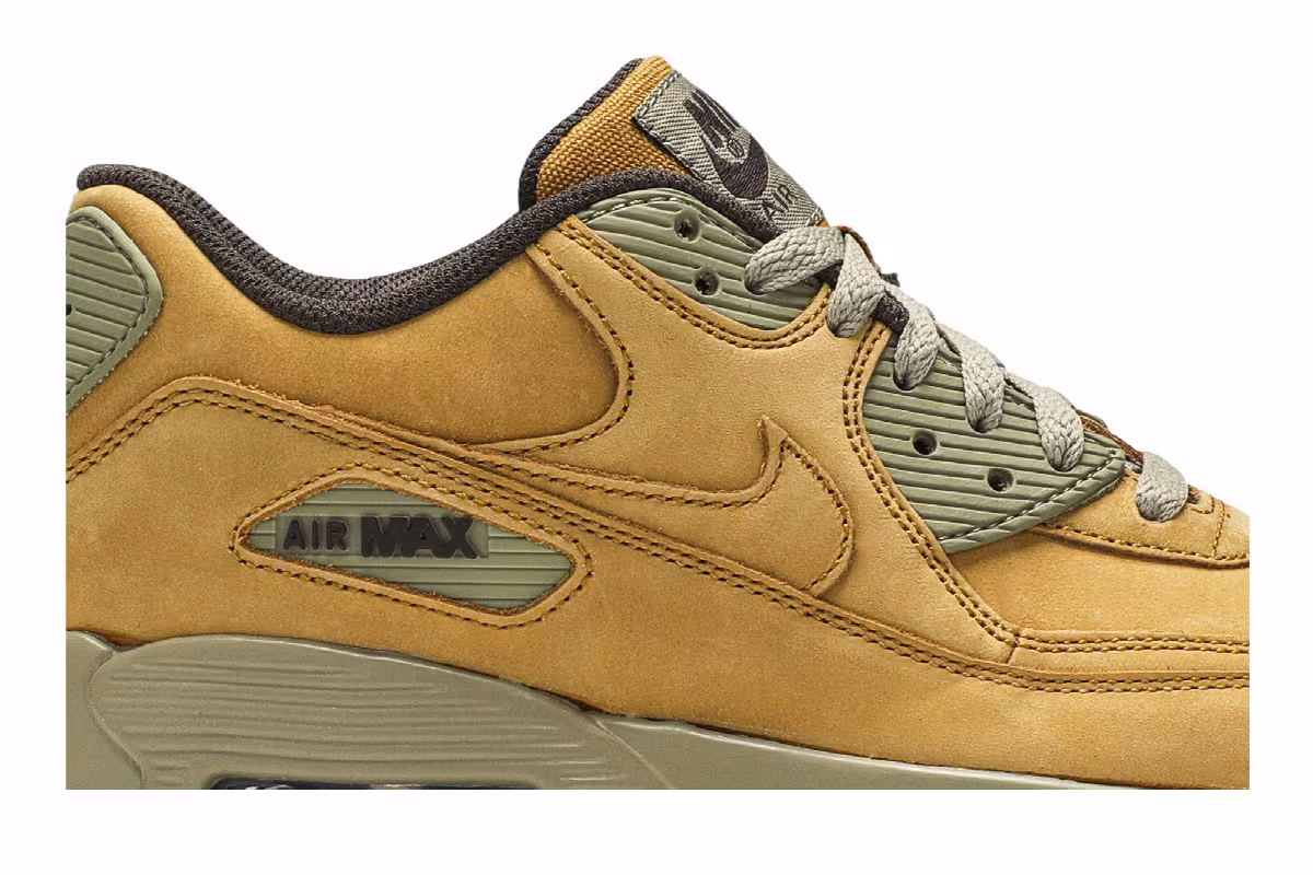 Nike Air Max 90 Winter Premium GS Flax, view 3