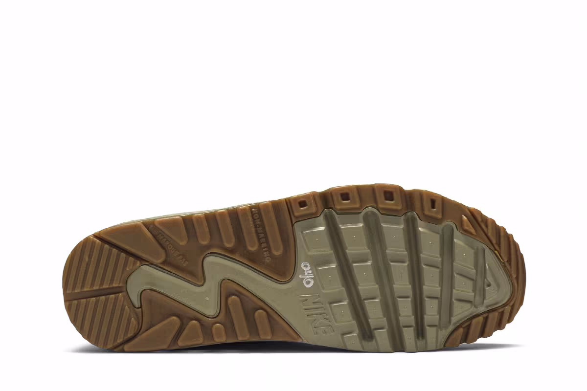 Nike Air Max 90 Winter Premium GS Flax, view 5
