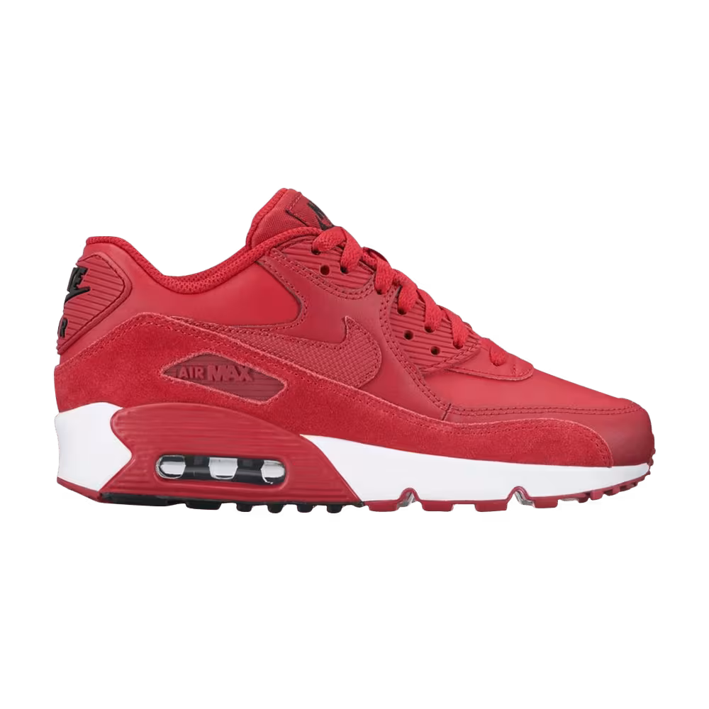Nike Air Max 90 Leather GS Gym Red