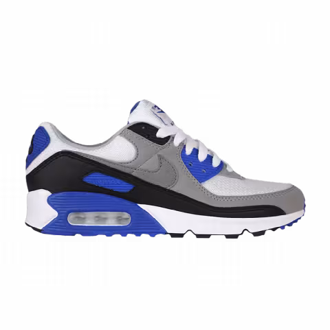 Nike Air Max 90 GS 'Stadium Grey Hyper Blue'