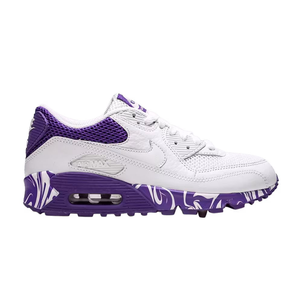 Nike Women's Air Max 90 Varsity Purple Swirls