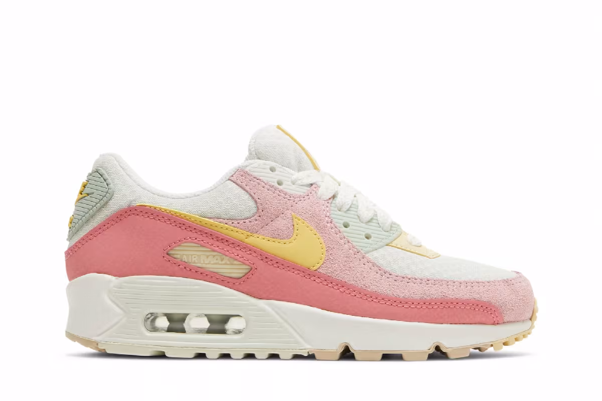 Nike Women's Air Max 90 Pink Salt Sea Glass, view 2