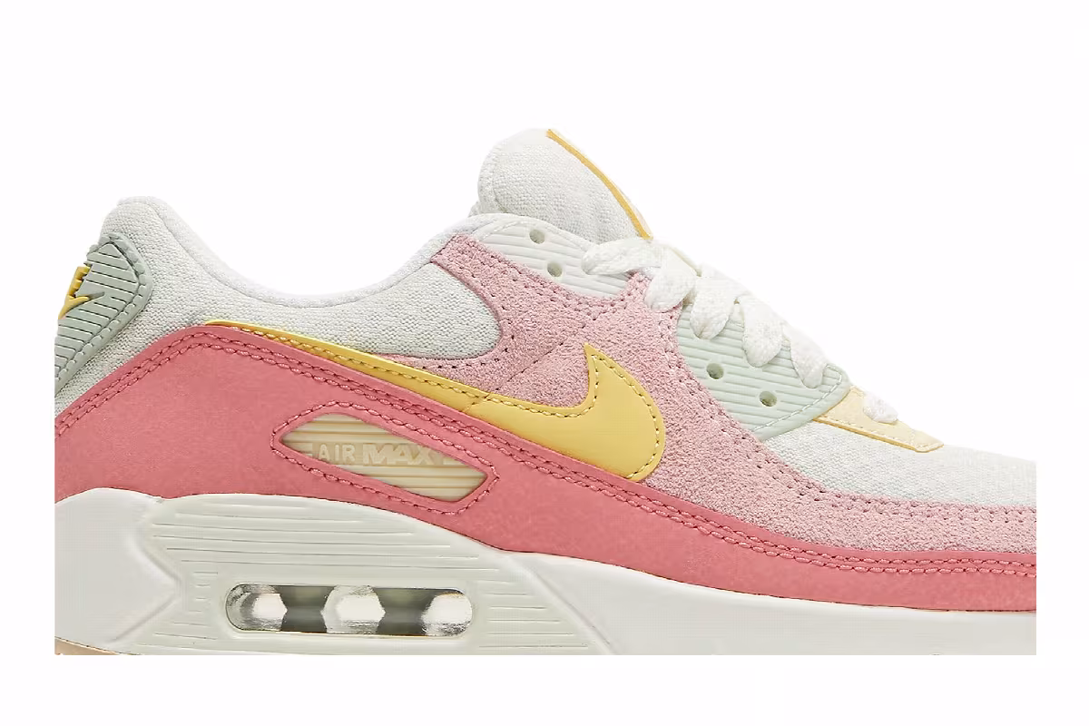 Nike Women's Air Max 90 Pink Salt Sea Glass, view 3