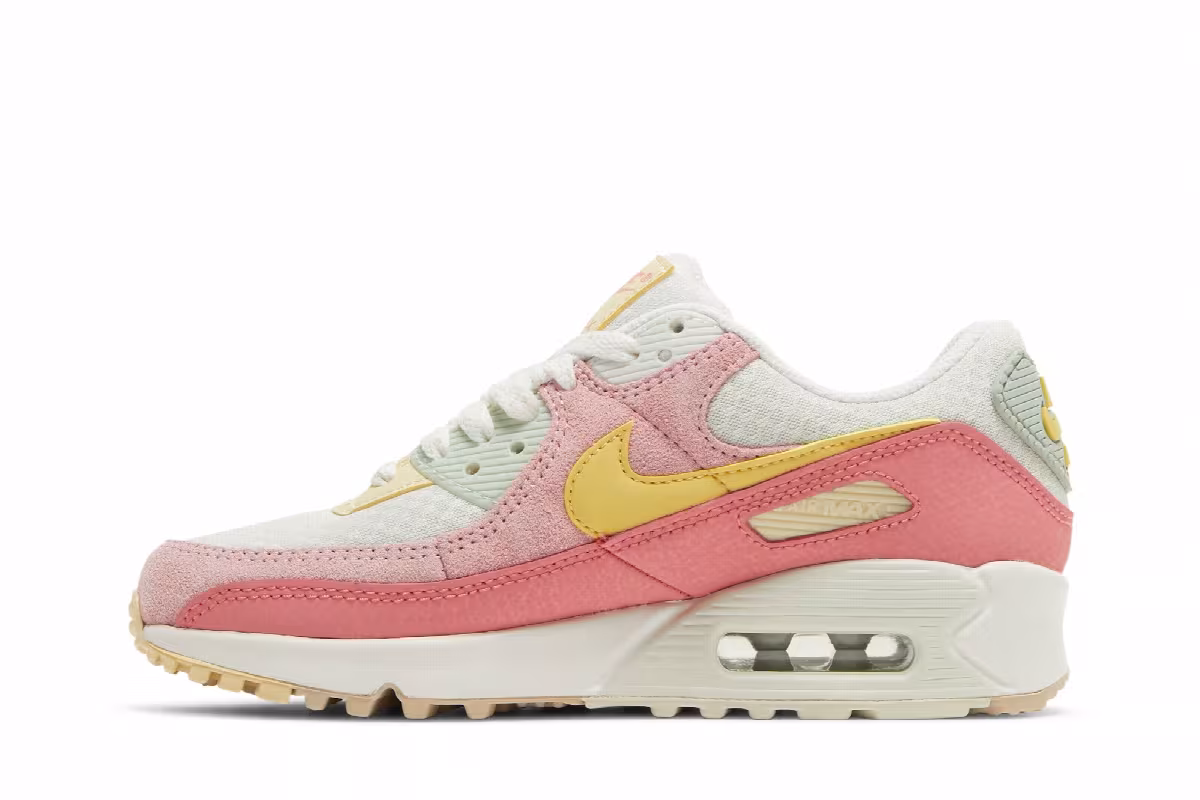Nike Women's Air Max 90 Pink Salt Sea Glass, view 4