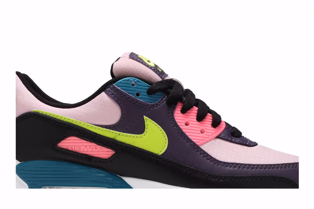 Nike Women's Air Max 90 Dark Raisin Cyber, view 3