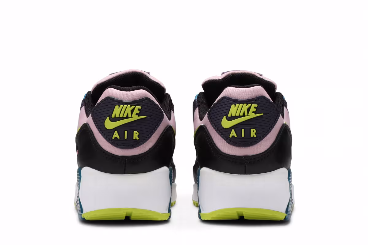Nike Women's Air Max 90 Dark Raisin Cyber, view 7