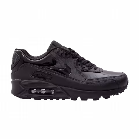 Nike Wmns Air Max 90 Leather 'Triple Black'