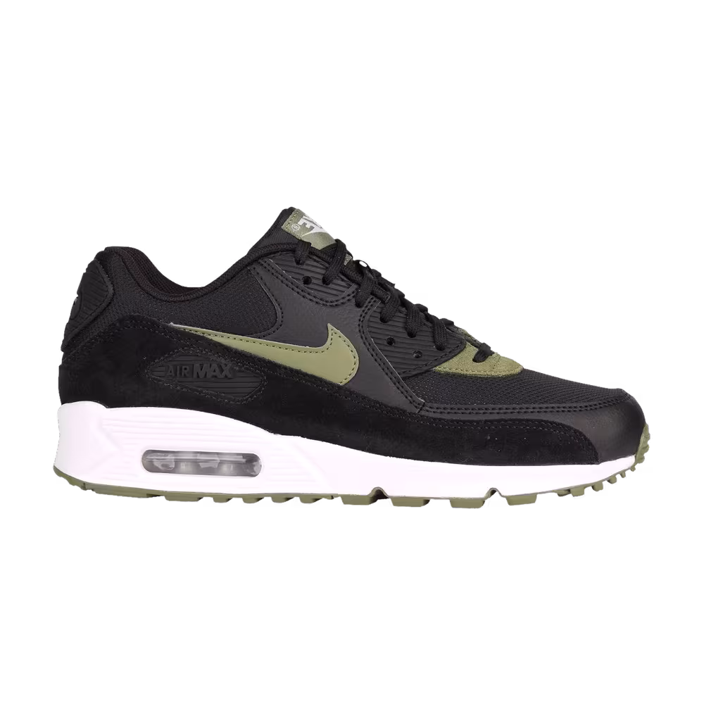 Nike Women's Air Max 90 Black Palm Green