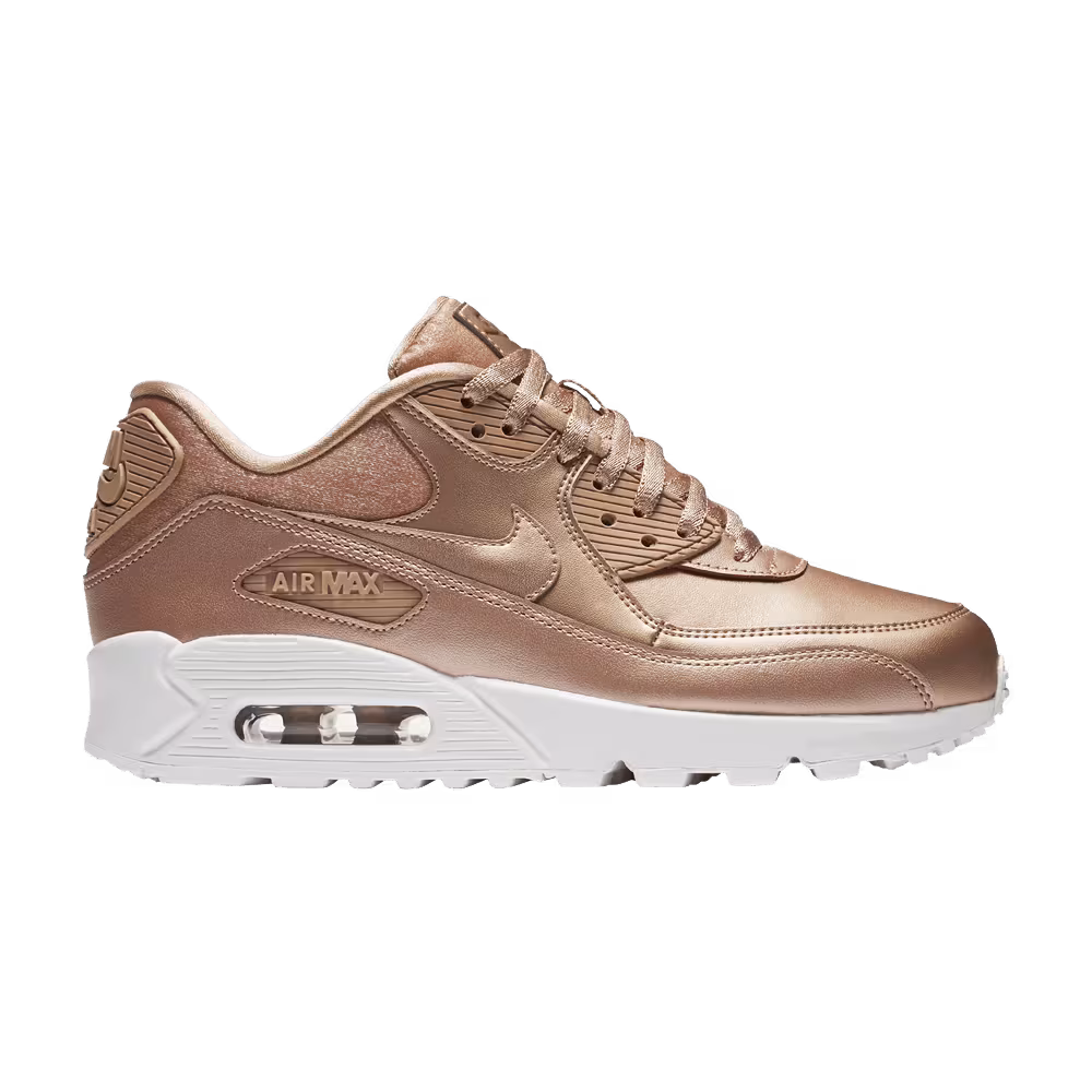 Nike Women's Air Max 90 Premium Metallic Red Bronze