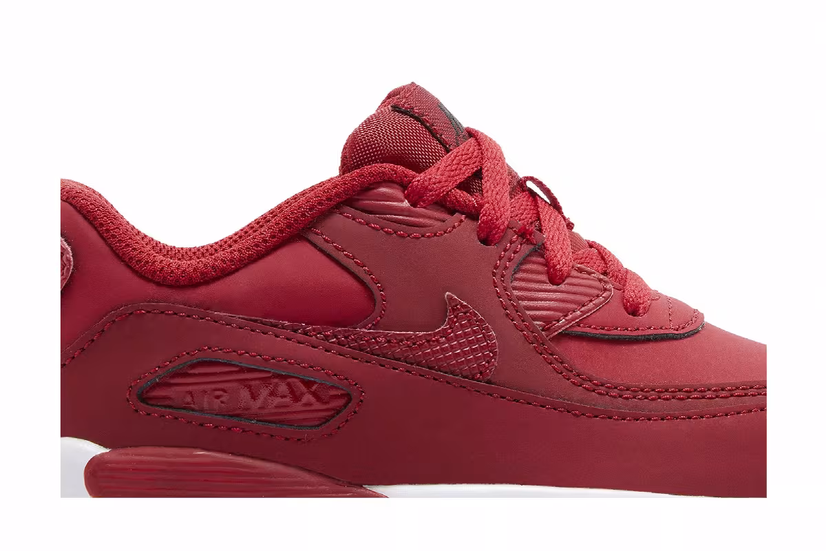 Nike Air Max 90 Leather TD Gym Red, view 3