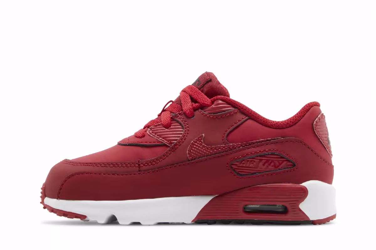 Nike Air Max 90 Leather TD Gym Red, view 4