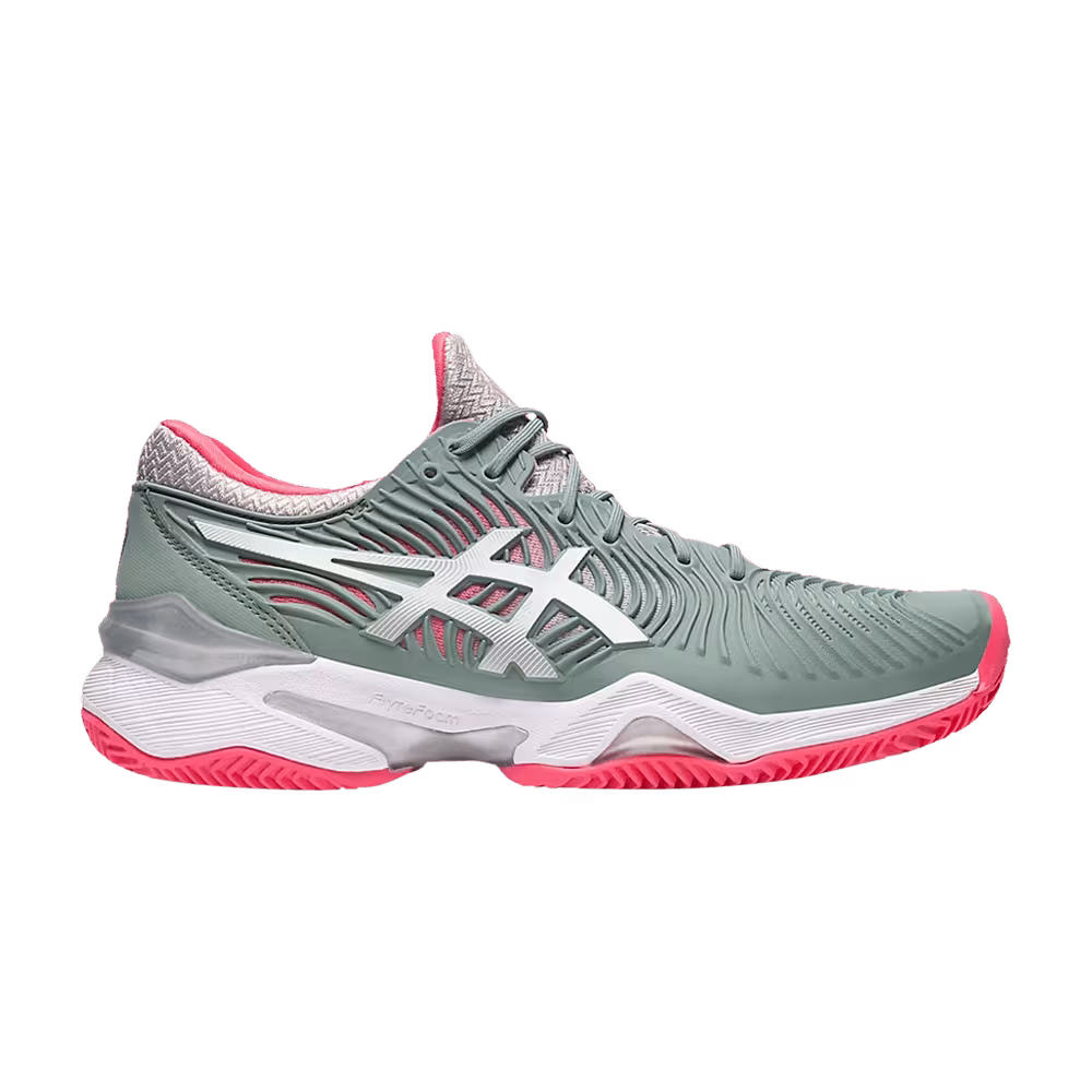 Asics Women's Court FF 2 Clay Slate Grey White